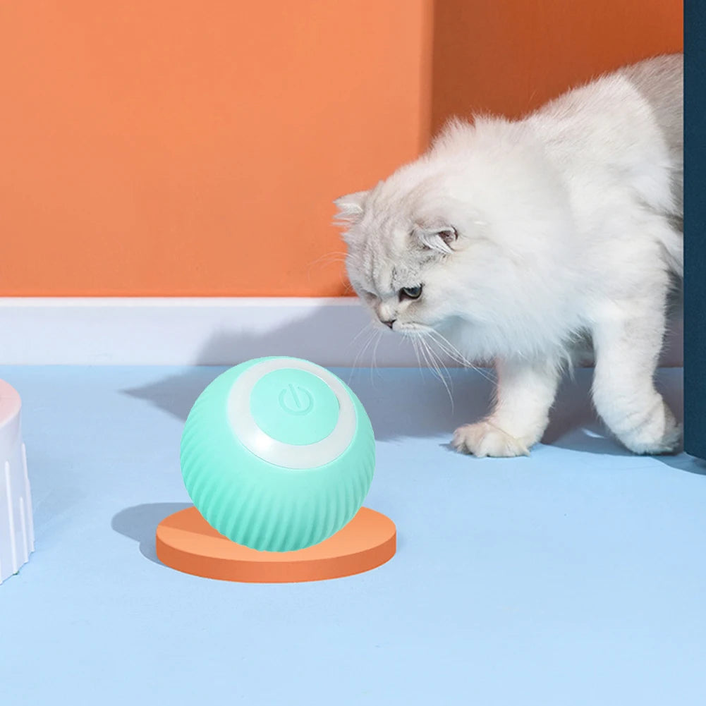 Smart Rechargeable Cat Ball Toy