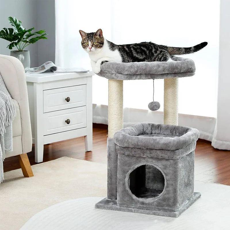 Small Cat Tree with Condo