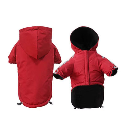 Waterproof Dog Winter Coat Warm Puppy Jacket Hooded Pet Clothes Apparel Dog Clothing for Small Medium Large Dogs Ropa Para Perro